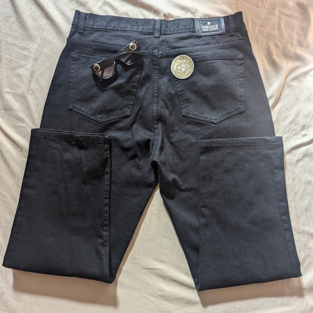 Versace LOT- Denim x Sunglasses x Patch